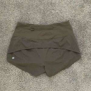 RARE! Lululemon High-Rise Speed Up Shorts